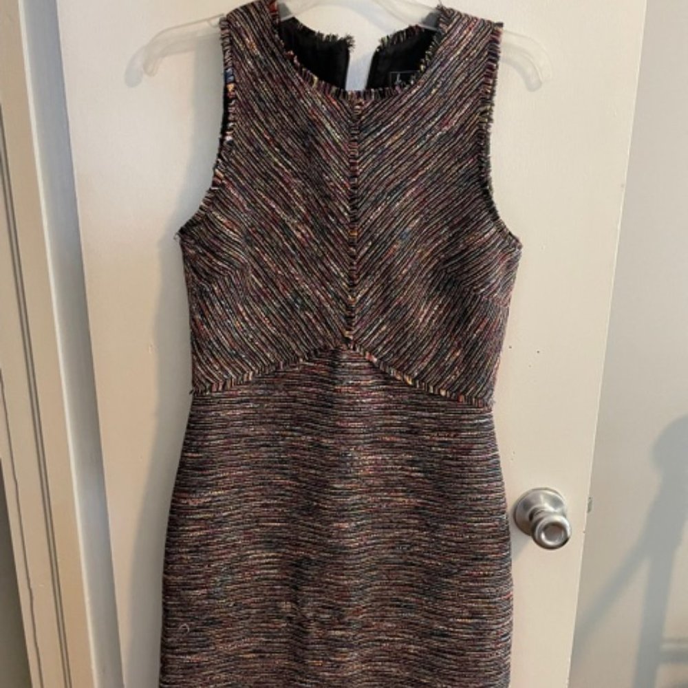 Sam Edelman Multi-color Tweed Dress Size 2